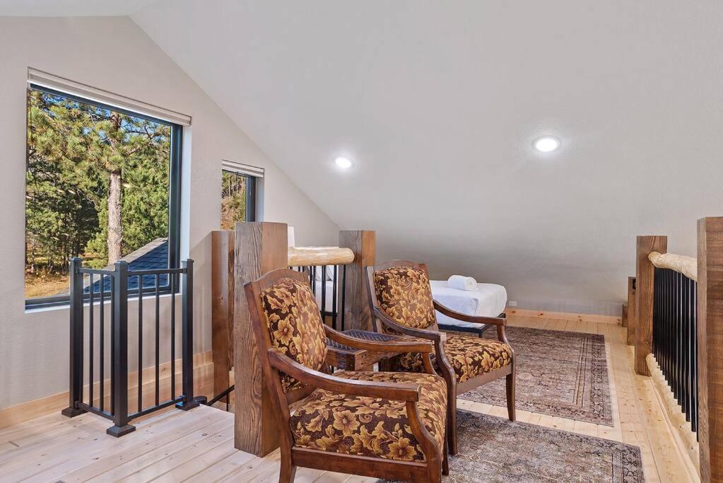 The Haven-Rustic Secluded Cabin Custer Exteriör bild